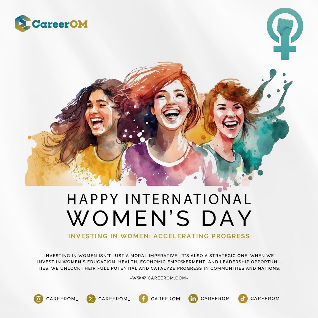 International Womens Day 2024 Investing In Women Accelerating Progress Careerom 2404