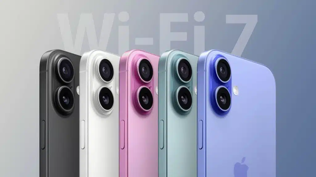 Wi Fi 7 is available on all iPhone 16 models