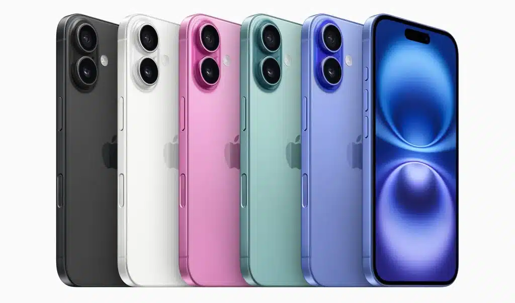 iPhone 16 colors