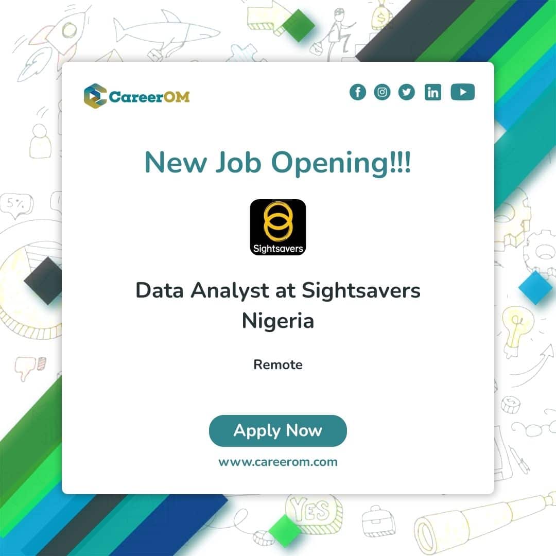 Data Analyst At Sightsavers