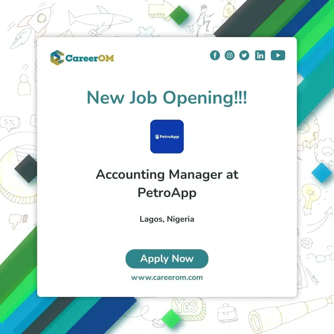 Accounting Manager At PetroApp