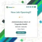 Administration Intern at EngenderHealth