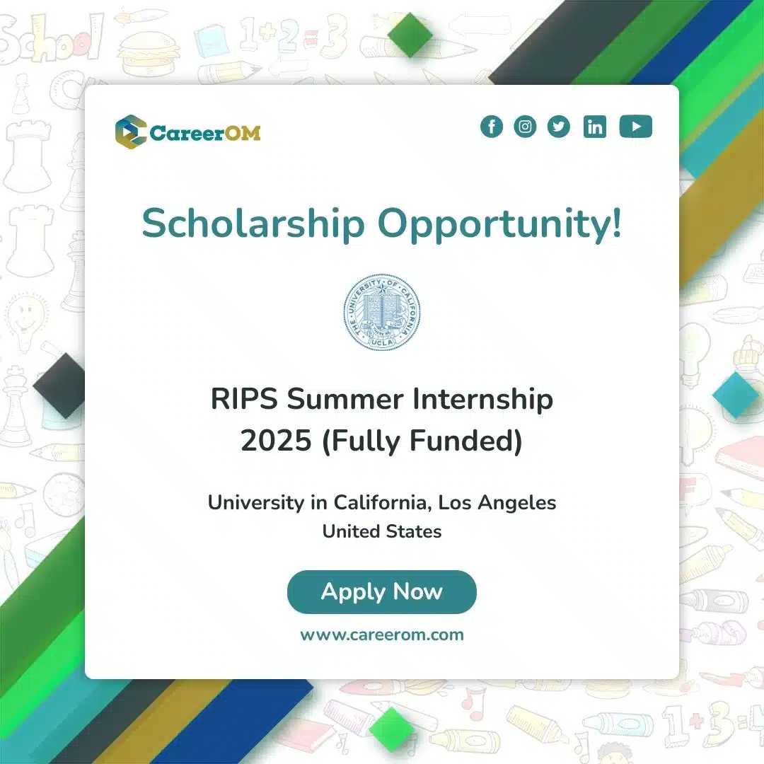 The RIPS Summer Internship Program 2025