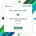 Senior Product Designer at Univacity