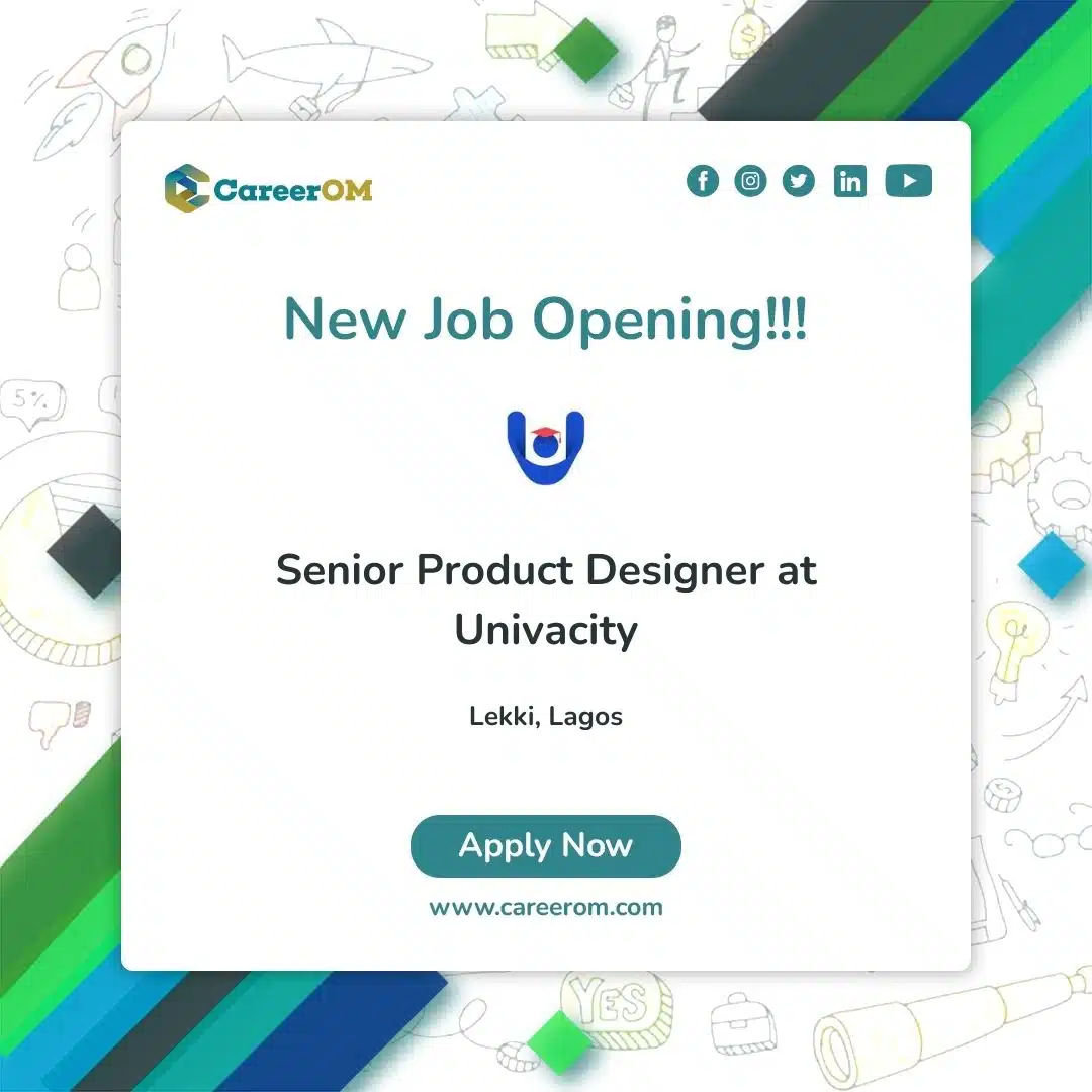 Senior Product Designer at Univacity