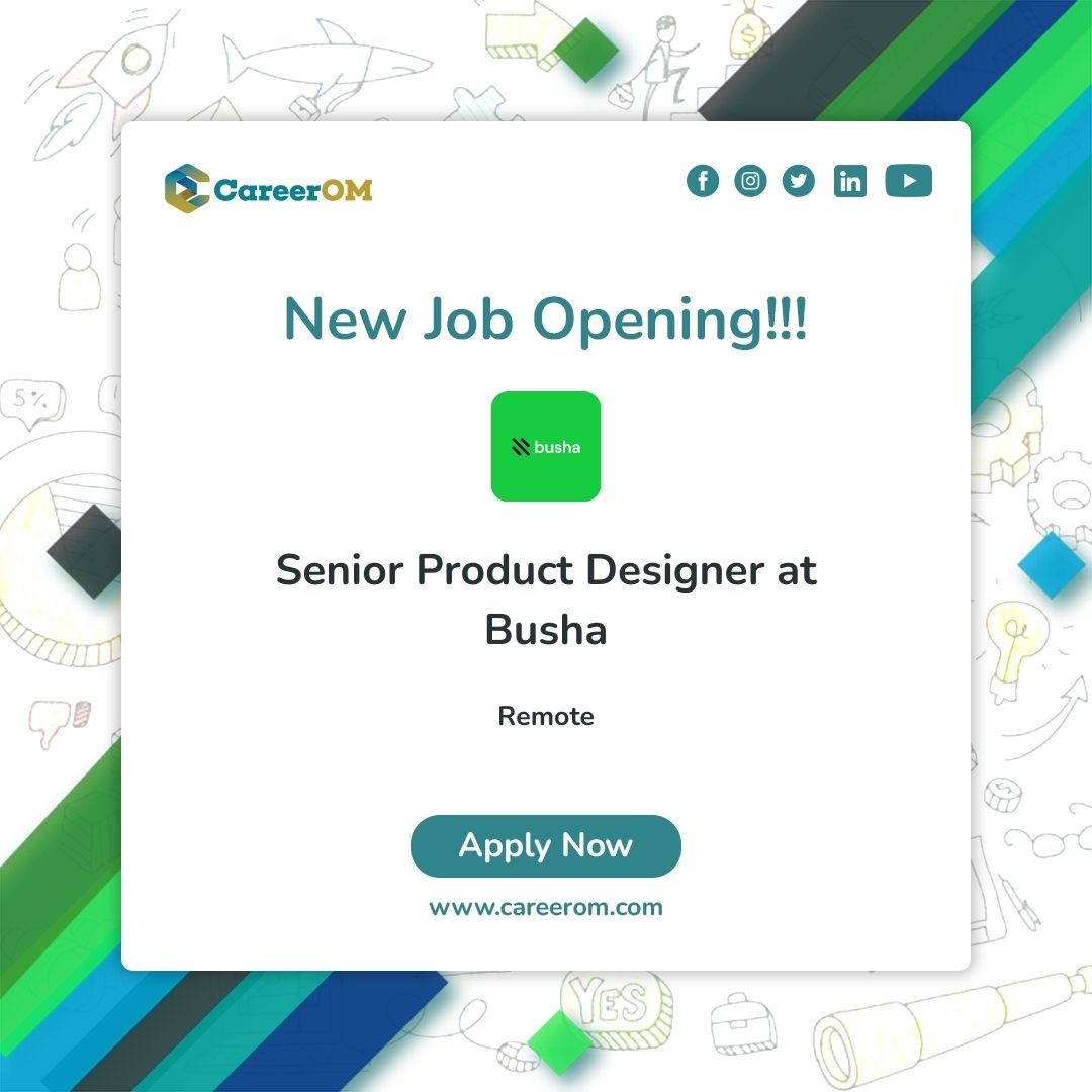 Senior Product Designer at Busha