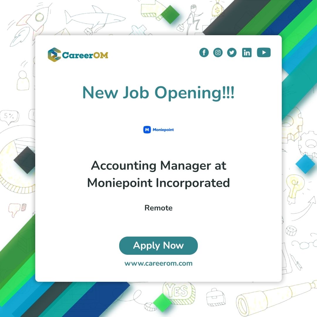 Accounting Manager At Moniepoint Incorporated