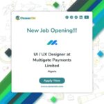 UI/UX Designer at Multigate Payments Limited