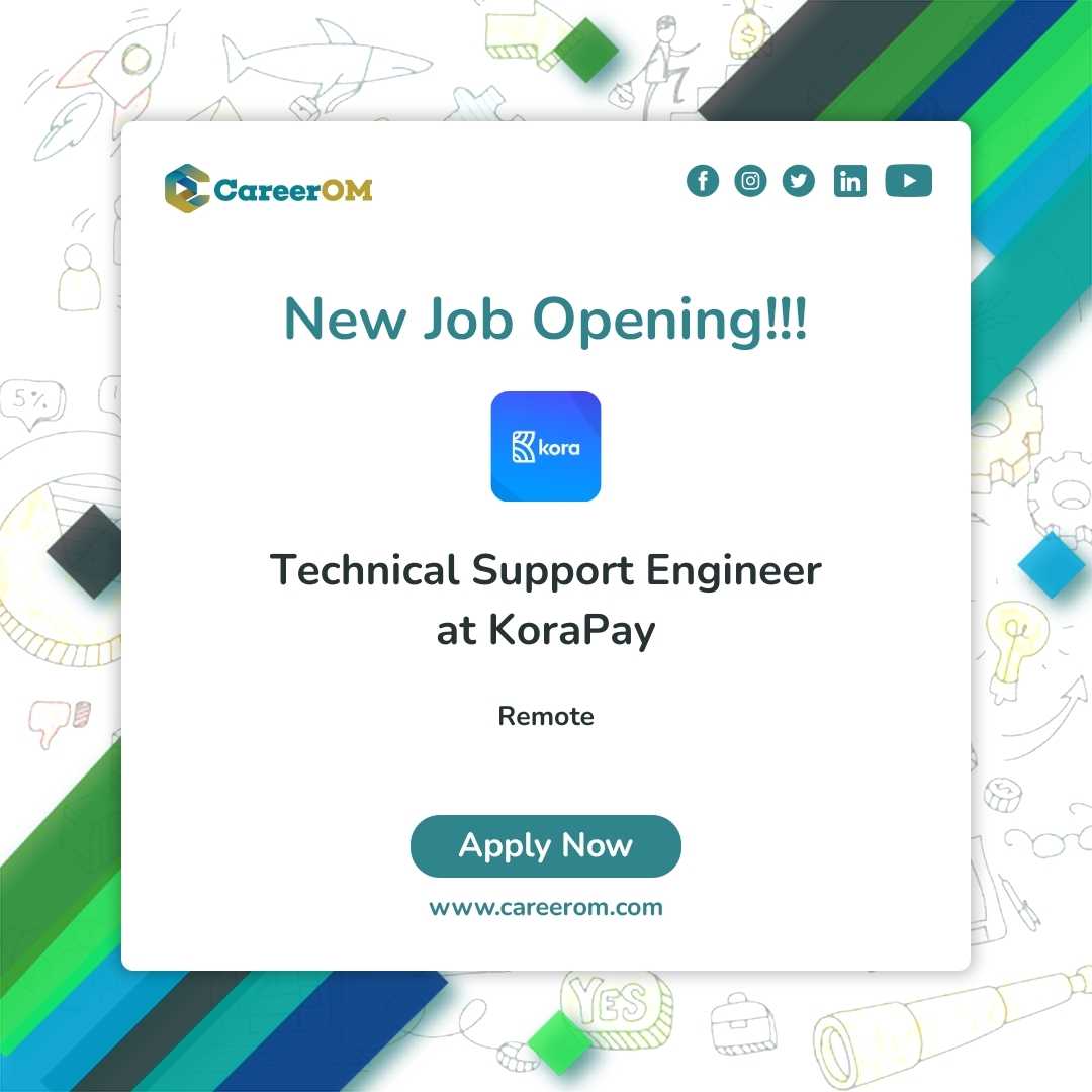 Technical Support Engineer at KoraPay