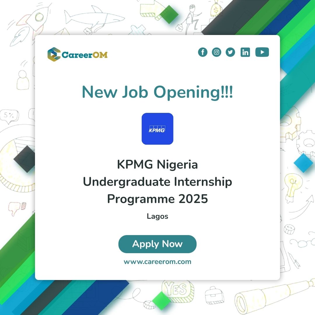 KPMG Nigeria Undergraduate Internship Programme 2025