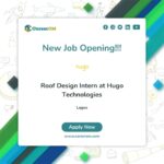 Roof Design Intern at Hugo Technologies