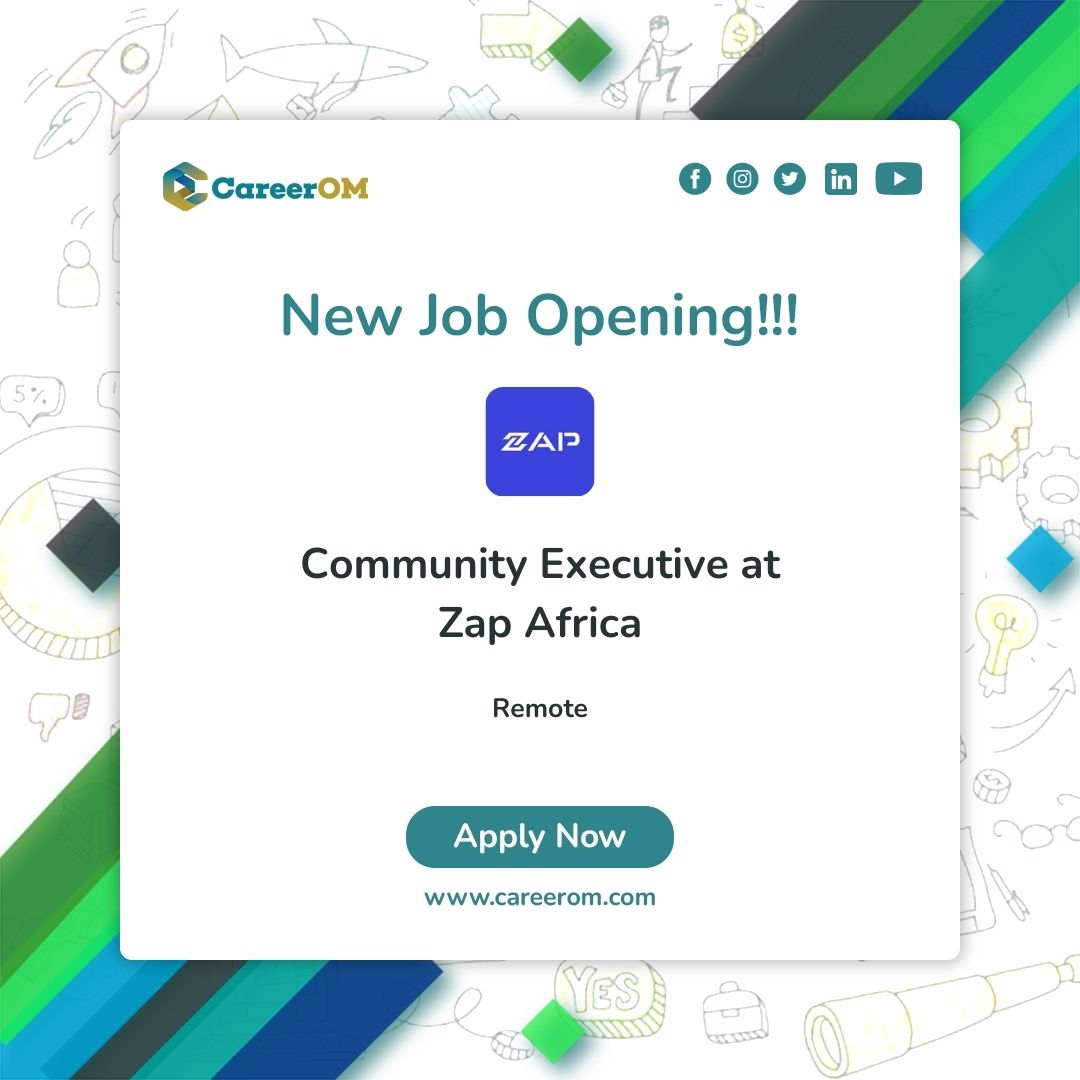 Community Executive at Zap Africa