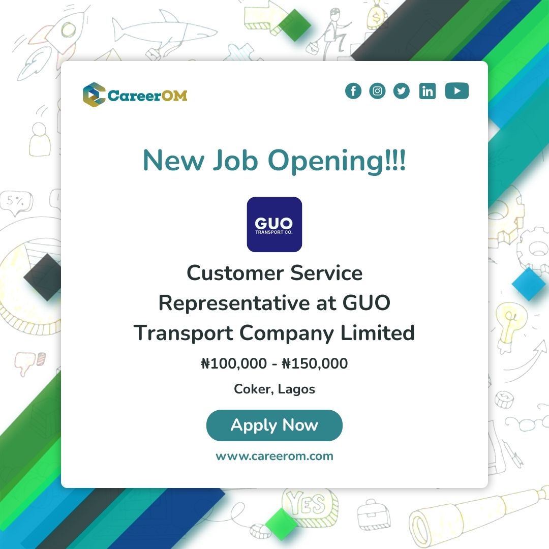 Customer Service Representative at GUO Transport Company Limited