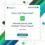 Schneider Electric 2025 Graduate Trainee Program