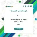 Finance Officer at Duob Recruitment