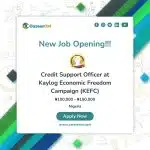 Credit Support Officer at Kaylog Economic Freedom Campaign (KEFC)